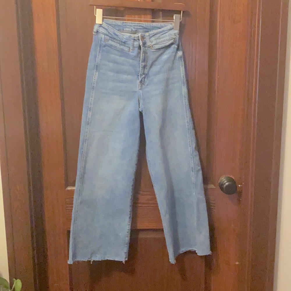 H&M denim culottes